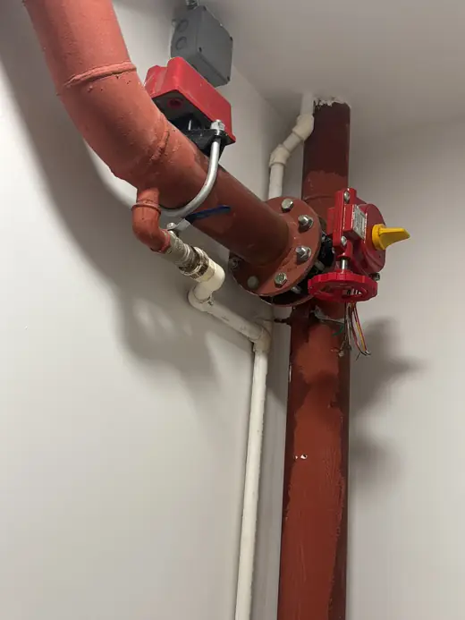 Sprinkler alarm vanası